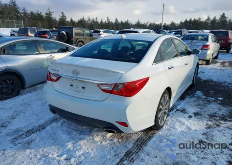 2014 Hyundai Sonata Se z USA, uszkodzony, nr VIN 5NPEC4ACXEH841489